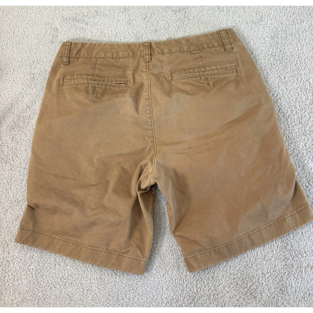Bonobos Mens 32 (34) Washed Chino Shorts Lot 2 Pair Tan Burgundy Stretch 8